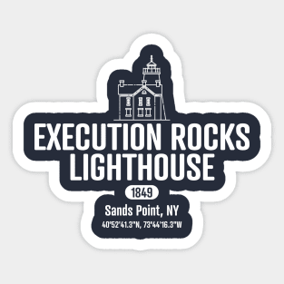 Execution Rocks Lighthouse Sticker